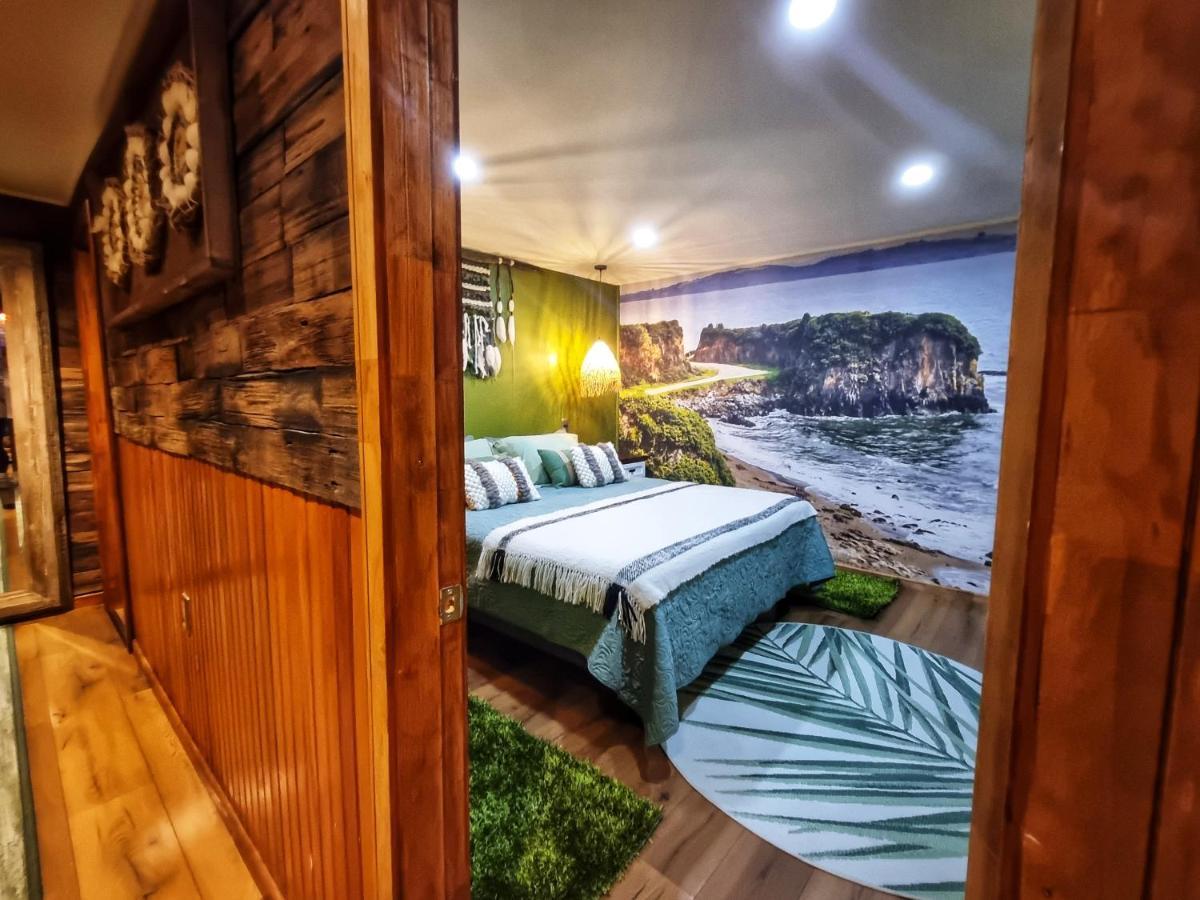 Hotel Boutique Tierra De Islas Chiloe كاسترو المظهر الخارجي الصورة