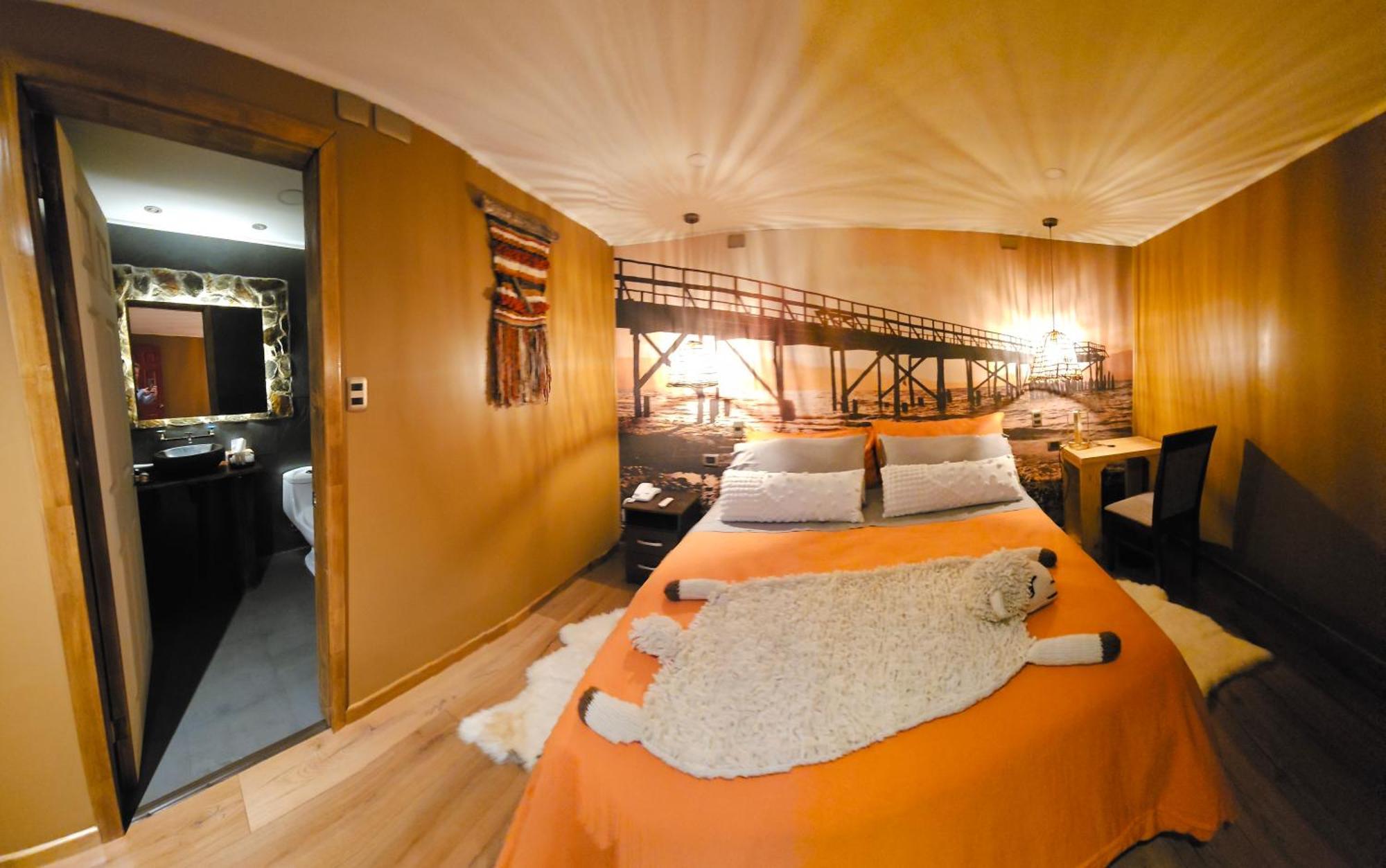 Hotel Boutique Tierra De Islas Chiloe كاسترو الغرفة الصورة