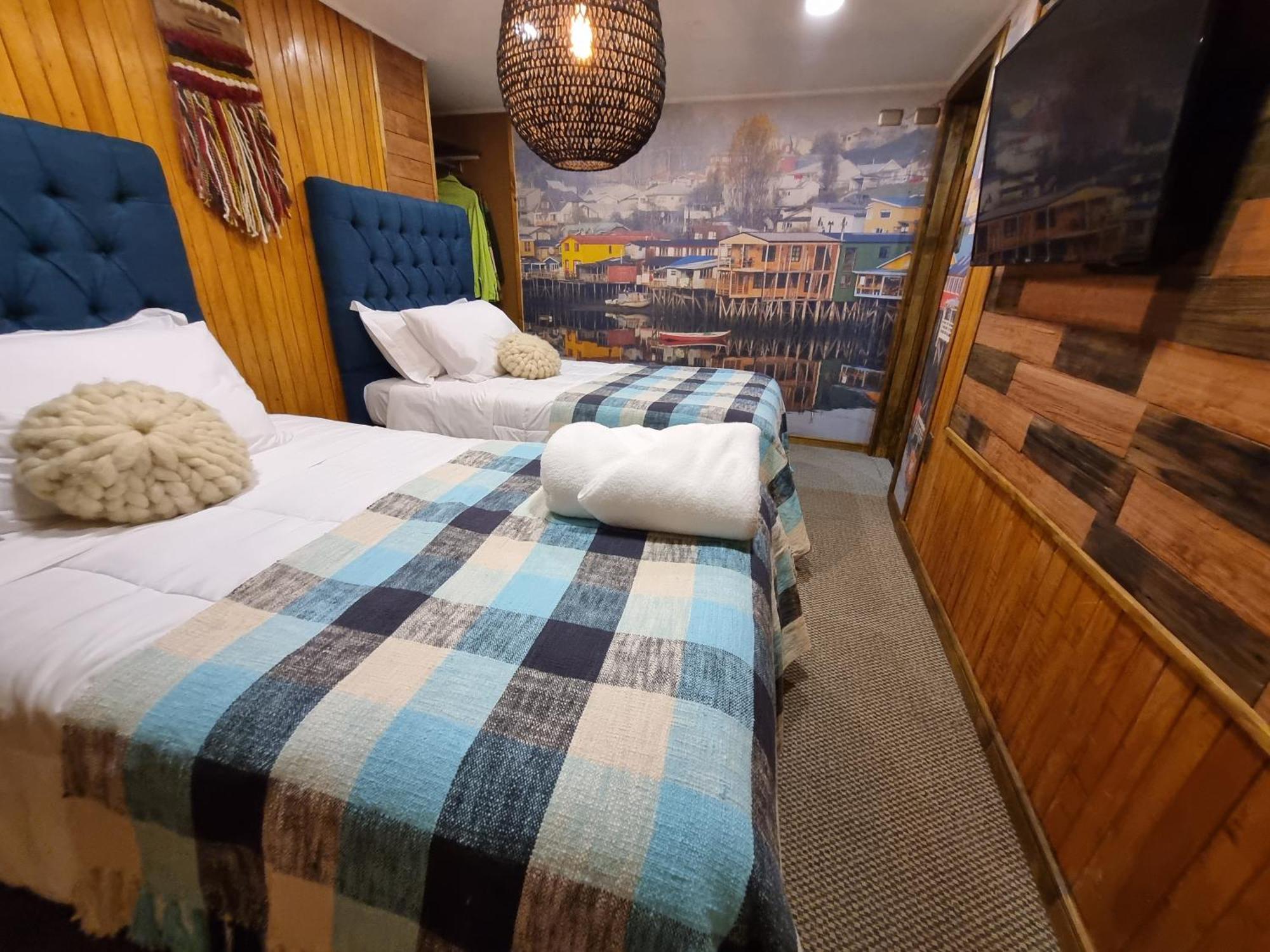 Hotel Boutique Tierra De Islas Chiloe كاسترو الغرفة الصورة